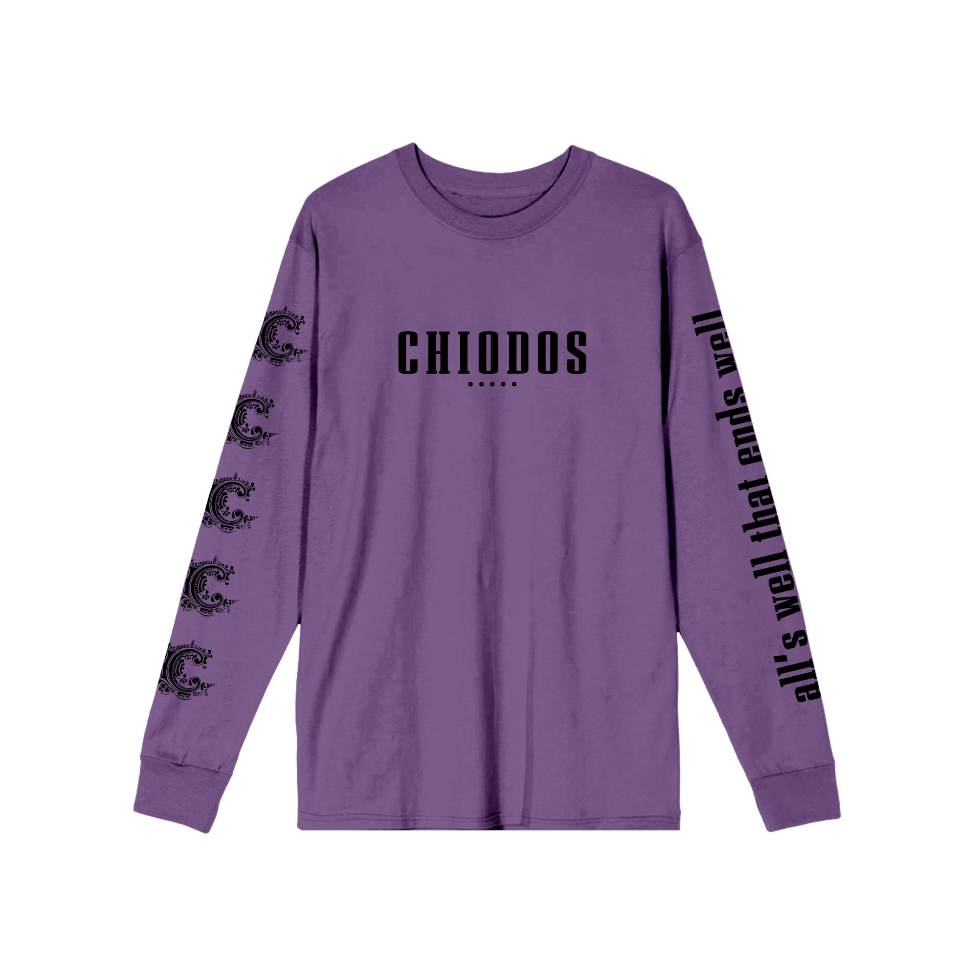 Official Chiodos Store - AWTEW Purple Art Long Sleeve – Chiodos 