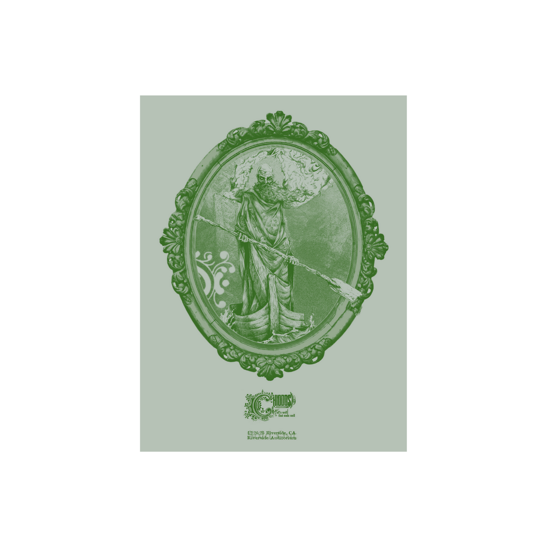 Official Chiodos Store - 2025 Riverside Event Poster – Chiodos