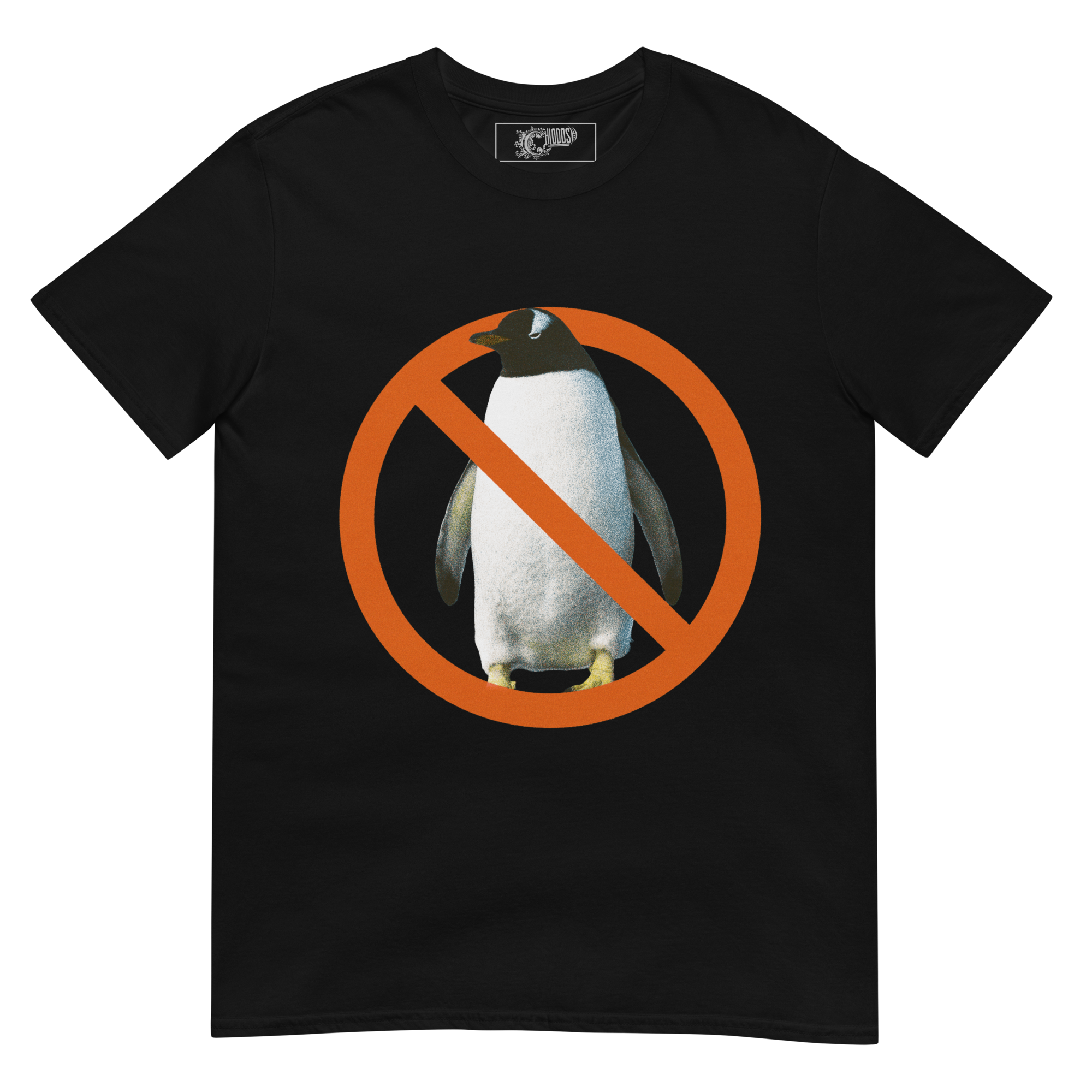 No Penguins Logo Tee